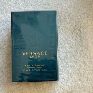 UNOPENED Versace Eros Eau de Toilette 1.7 oz